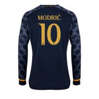 Maglie da calcio Real Madrid Luka Modric #10 Seconda Maglia 2023-24 Manica Lunga